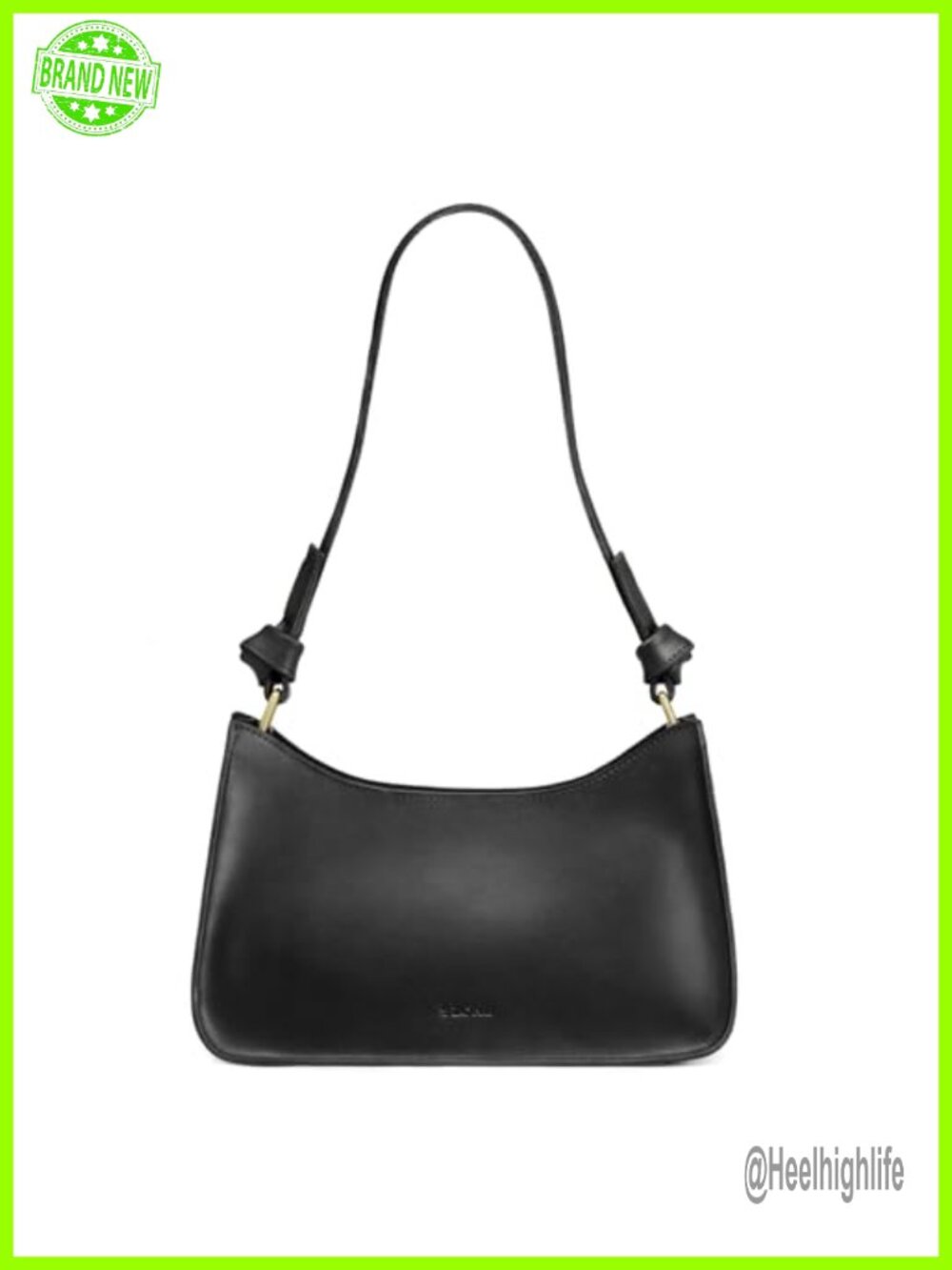 Genuine Leather Hobo Shoulder Bag Small Purse Handbag Women
